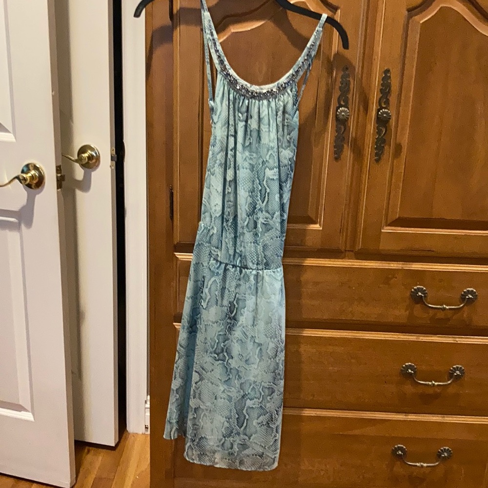 WHITE HOUSE BLACK MARKET Snakeskin dress